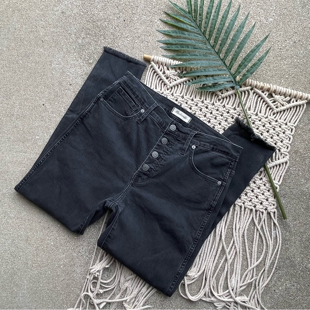 Madewell Black High Rise Skinny Jeans Size 30 P
